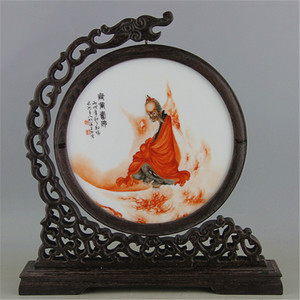王步瓷板画