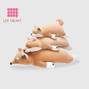 LIVHEART柴犬抱枕狗狗玩偶公仔毛绒玩具睡觉可爱小狗娃娃生日礼物