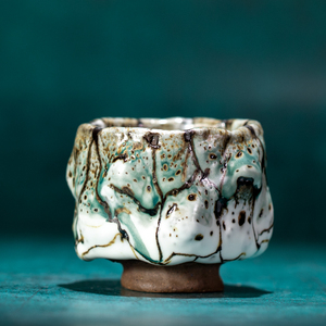 沐焰瓷坊纯手工单只茶杯瓷器品茗杯礼品王忠伟艺术收藏3885-3897