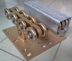 自动悬浮门铁轮 自动移门滑轮 电动无轨移门滑轮 自动平移门轮子