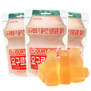 韩国乐天乳酸菌软糖益生菌水果味qq糖果儿童零食橡皮糖网红爆款