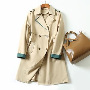 诗迈尔奕风衣女中长款秋2020秋新款韩版时尚外套气质女装潮6605