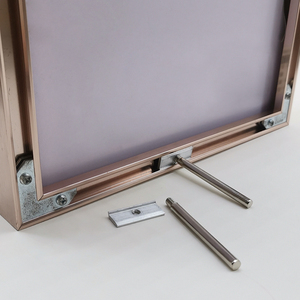 铝合金相框画框专用支架（送螺丝）小摆台铁摆件 支架腿 支撑铁棒