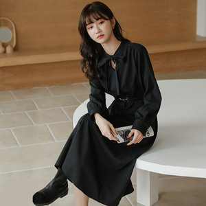 女装 连衣裙 带领衬衫裙