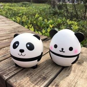 创意香味熊猫公仔发泄球弹力球挤压球海绵球解压缓压四川成都纪念