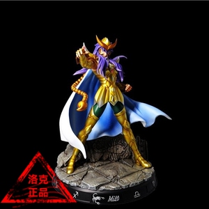 圣斗士黄金圣斗士雕像gk手办,简易工坊天蝎座米罗,全球限量收藏