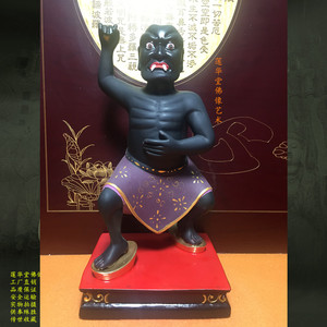 五鬼神明像五鬼像树脂12寸彩绘佛像神像菩萨镇宅招财佛像特价摆件