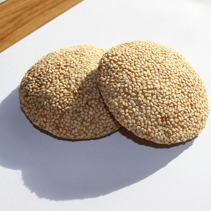 四川巴中特产恩阳古镇一品酥李氏提糖麻饼芝麻壳芝麻饼10个装