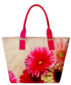 太阳花向日葵时尚帆布休闲包手提包时装休闲女包数码印花包