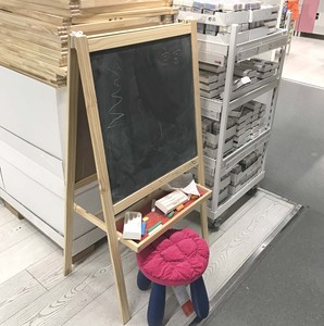 IKEA宜家正品莫拉白色书写板画板写字板公告板展…