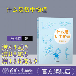 【官方正版】什么是初中物理 张虎岗 清华大学出版社 初中物理学霸笔记知识一本全 初中物理的知识框架知识点速记知识卡大全归纳