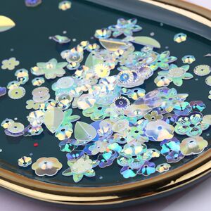 幻彩混合形状婚纱衣服装饰diy手工亮片贴服装辅料材料闪片配件