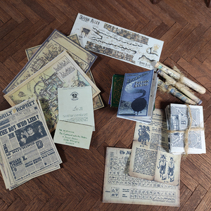 哈利波特魔法书 微缩迷你书 盲盒道具书ob11娃屋布景装饰家具摆件