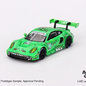 [匠心]MINI GT 1:64 #713 保时捷 911 GT3 恐龙涂装 合金汽车模型