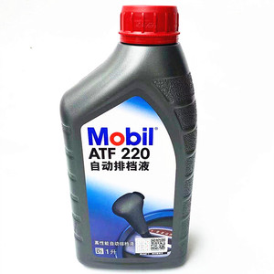 正品美孚Mobil自动变速箱油排挡液方向机油助力油 红色 1L ATF220