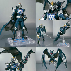 shf 假面骑士幪面超人龙骑夜骑及蝙蝠龙骑 夜骑 连契约兽蝙蝠现货
