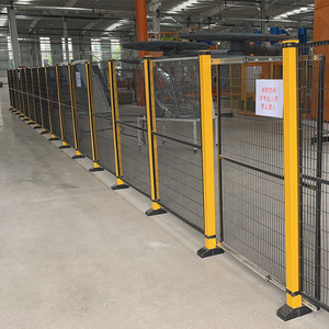 001人付款淘宝工业设备安全防护栏机器人围栏设备间护栏门车间机械隔