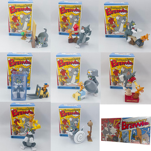 正版TOM and JERRY 猫鼠大作战系列盲盒潮玩手办猫和老鼠摆件礼物