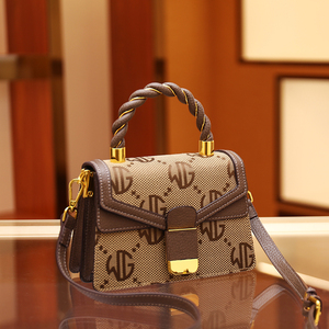 法国mk奢侈品大牌小包包迷你高级感真皮女包单肩斜挎包百搭凯莉包