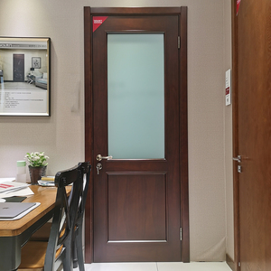 tata木门厨卫玻璃门bl036新中式风-胡桃