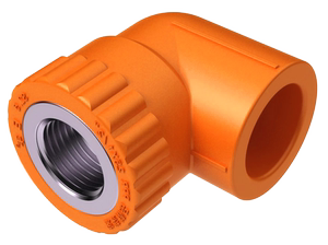 日丰内牙弯头f12-l25*3/4f(橙色)