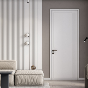 000人付款天猫展志天华木门室内门卧室门隔音实木复合房门现代简约免