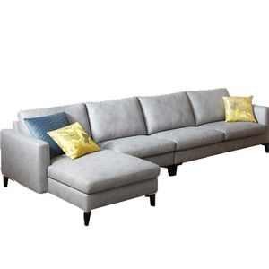 kuka/顾家布艺沙发by1008现代简约超纤布布艺沙发型号1 3 躺