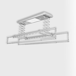 恋伊电动晾衣架遥控升降智能自动伸缩四杆式晒衣架阳台晾衣机e61a