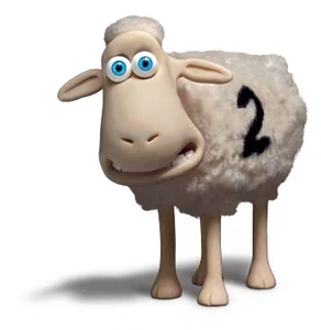 舒达形象小羊