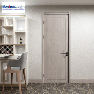 美心木门家用室内套装门卧室门环保水性漆实木复合门隔音门8942