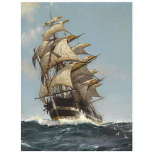 现代简约西班牙大帆船大航海时代客厅房间玄关挂画壁画无框装饰画