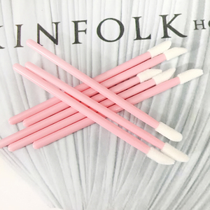 50支装一次性唇刷棒植绒口红刷唇釉刷便携唇膏刷传奇今生红樱桃