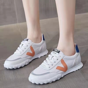 美足鞋业368淘宝7580茱曼珠利莱女鞋正品全皮单鞋休闲鞋板鞋小白鞋