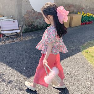 四岁五岁六岁7岁女孩一岁半女宝宝夏装韩系穿搭春装女童短袖儿童