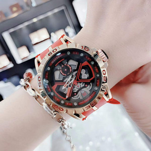 maisesi迈瑟司男女运动休闲手表潮酷面具石英表