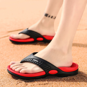 2024夏季新款拖鞋男防滑人字拖个性男士沙滩凉鞋潮流韩版耐磨夹脚
