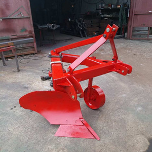 加厚钢板四轮带动土地耕整耕地犁 农业宽幅自动铧式犁深耕单铧犁