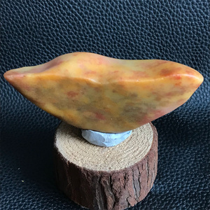 克拉玛依乌尔禾金丝玉原石小籽宝石光原石五彩玉辉煌料原石价格0639