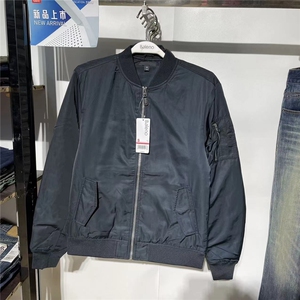 班尼路baleno正品外套男装纯色简约时尚棒球领夹克休闲外套男上衣