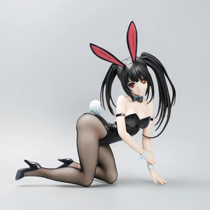 约会大作战 date a live 时崎狂三 兔女郎跪姿 动漫手办模型 彩盒