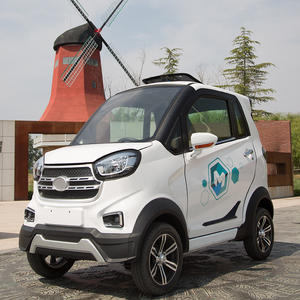 美雅牌电动四轮车家用小型全封闭式迷你女士成人代步接送孩子带棚