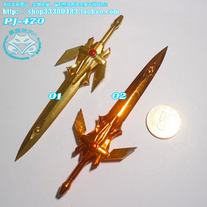 现货-bandai 万代 正版散货 sdx 太阳骑士 神高达 武器配件 长剑
