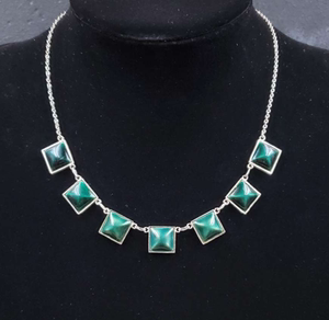 日本传统手工艺"七宝烧"合金项链