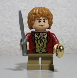 lego 乐高  lor030 霍比特人 人仔 巴金斯 短剑 戒指 79000 79004