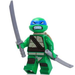 lego乐高 忍者神龟人仔 tnt002 里奥纳多 leonardo 79004塑料玩具