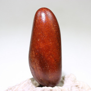 新疆和田玉籽料原料原石240克红沁红玉把件玉龙河玉石包邮