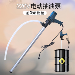 电动抽油泵220v手提式大功率吸油泵420w小型柴油泵 机油泵油抽子