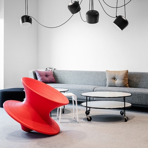 magis意大利进口正品陀螺椅 螺旋椅不倒翁休闲座椅360度spun