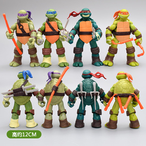 多款 关节可动 忍者神龟TMNT公仔手办忍者龟儿童玩具摆件模型礼物