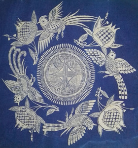 贵州蜡染丹寨蜡染衣服定制代加工来样加工蓝染衣服加工植物染衣服